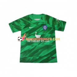 Maillot Extérieur Atlético Madrid Gardien Jan Oblak 13 2023-2024 Manches Courtes Jeune Enfant(+shorts)