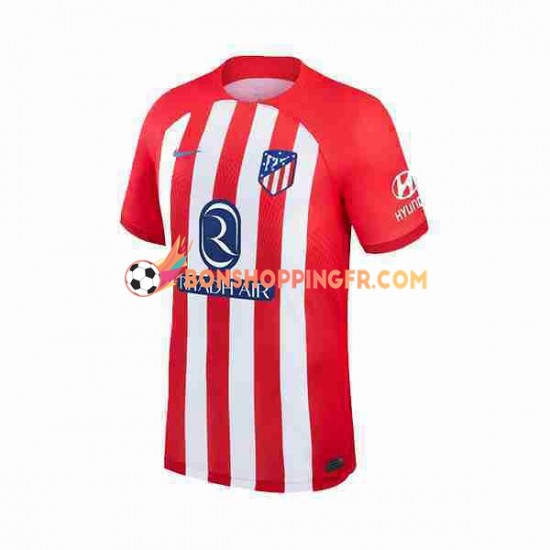 Maillot Domicile Atlético Madrid 2023-2024 Manches Courtes Homme