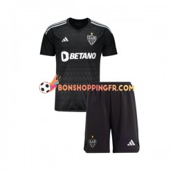 Maillot Domicile Atletico Mineiro Gardien 2023 Manches Courtes Jeune Enfant(+shorts)