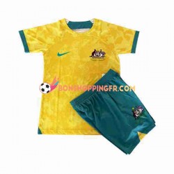 Maillot Domicile Australie 2022 Manches Courtes Jeune Enfant(+shorts)