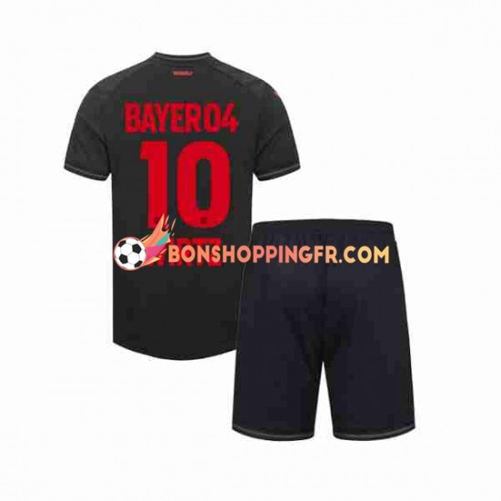 Maillot Domicile Bayer 04 Leverkusen Florian Wirtz 10 2023-2024 Manches Courtes Jeune Enfant(+shorts)