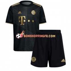 Maillot Extérieur Bayern Munich 2021-2022 Manches Courtes Jeune Enfant(+shorts)
