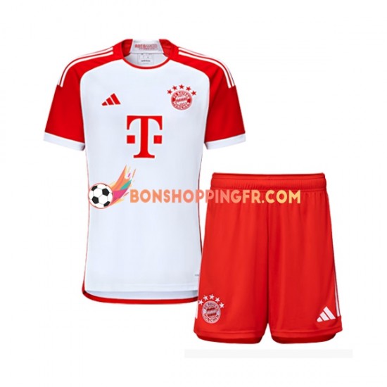 Maillot Domicile Bayern Munich 2023-2024 Manches Courtes Jeune Enfant(+shorts)