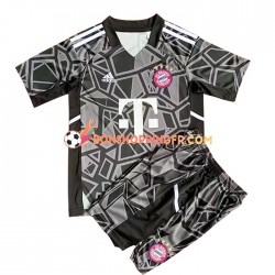 Maillot Extérieur Bayern Munich Gardien 2022-2023 Manches Courtes Jeune Enfant(+shorts)