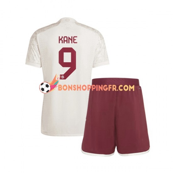 Maillot 3ème Bayern Munich Harry Kane 9 2023-2024 Manches Courtes Jeune Enfant(+shorts)