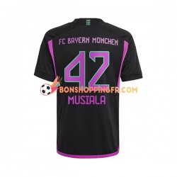 Maillot Extérieur Bayern Munich Jamal Musiala 42 2023-2024 Manches Courtes Homme
