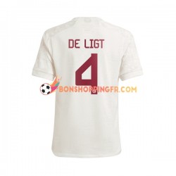 Maillot 3ème Bayern Munich Matthijs de Ligt 4 2023-2024 Manches Courtes Homme