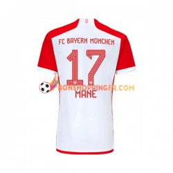 Maillot Domicile Bayern Munich Sadio Mane 17 2023-2024 Manches Courtes Homme