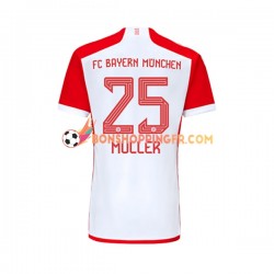 Maillot Domicile Bayern Munich Thomas Muller 25 2023-2024 Manches Courtes Homme