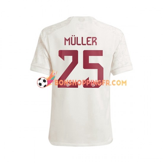 Maillot 3ème Bayern Munich Thomas Muller 25 2023-2024 Manches Courtes Homme
