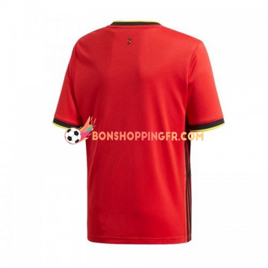 Maillot Domicile Belgique Euro 2020 Manches Courtes Homme