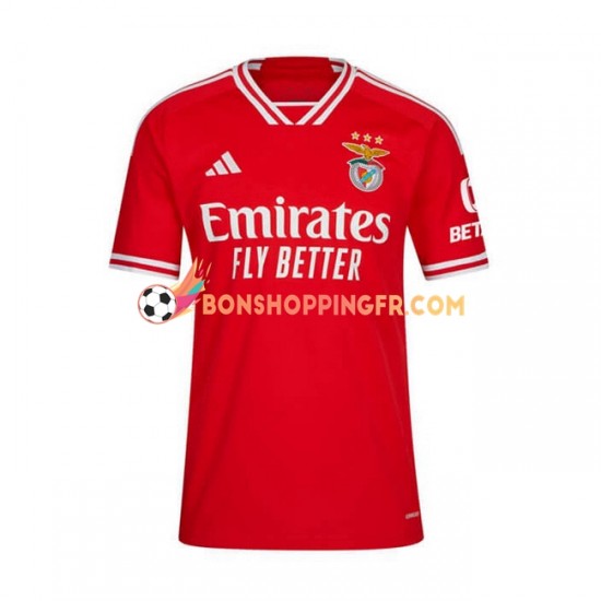 Maillot Domicile Benfica 2023-2024 Manches Courtes Homme