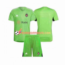 Maillot Extérieur Besiktas Gardien 2023-2024 Manches Courtes Jeune Enfant(+shorts)
