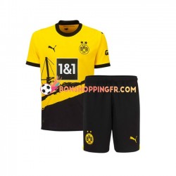 Maillot Domicile Borussia Dortmund 2023-2024 Manches Courtes Jeune Enfant(+shorts)