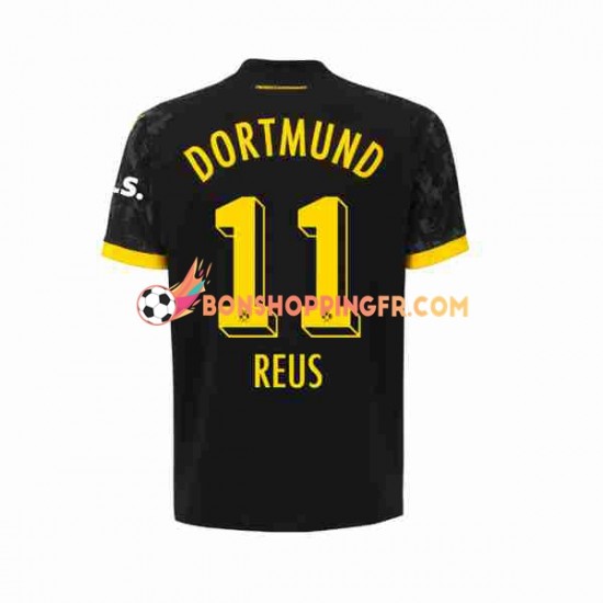 Maillot Extérieur Borussia Dortmund Marco Reus 11 2023-2024 Manches Courtes Homme