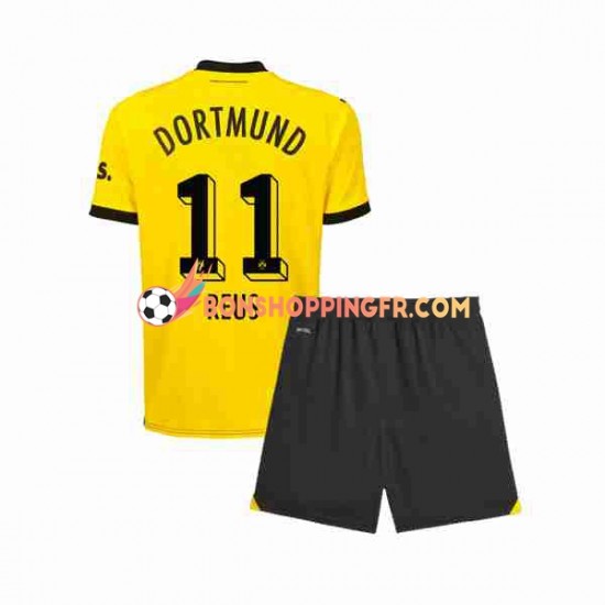 Maillot Domicile Borussia Dortmund Marco Reus 11 2023-2024 Manches Courtes Jeune Enfant(+shorts)