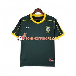 Maillot Rétro Extérieur Brésil Gardien 1998 Manches Courtes Homme