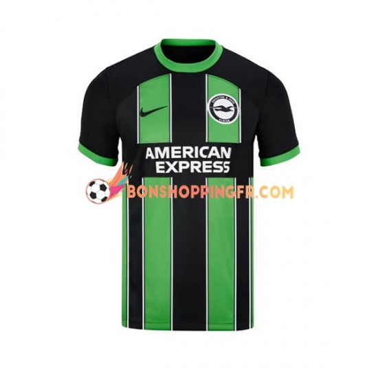 Maillot Extérieur Brighton Hove Albion 2023-2024 Manches Courtes Homme