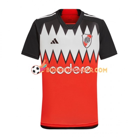 Maillot Extérieur CA River Plate 2023-2024 Manches Courtes Homme