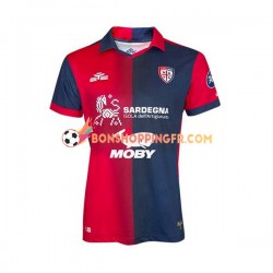 Maillot Domicile Cagliari 2023-2024 Manches Courtes Homme
