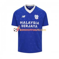 Maillot Domicile Cardiff City 2022-2023 Manches Courtes Homme