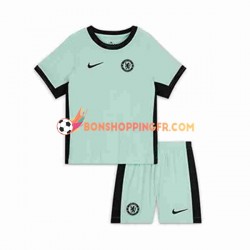 Maillot 3ème Chelsea 2023-2024 Manches Courtes Jeune Enfant(+shorts)