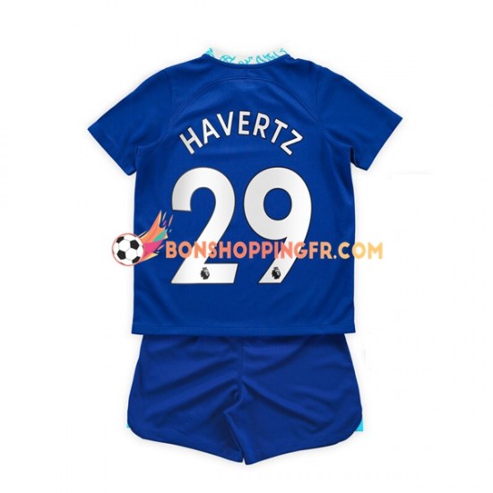 Maillot Domicile Chelsea Kai Havertz 29 2022-2023 Manches Courtes Jeune Enfant(+shorts)