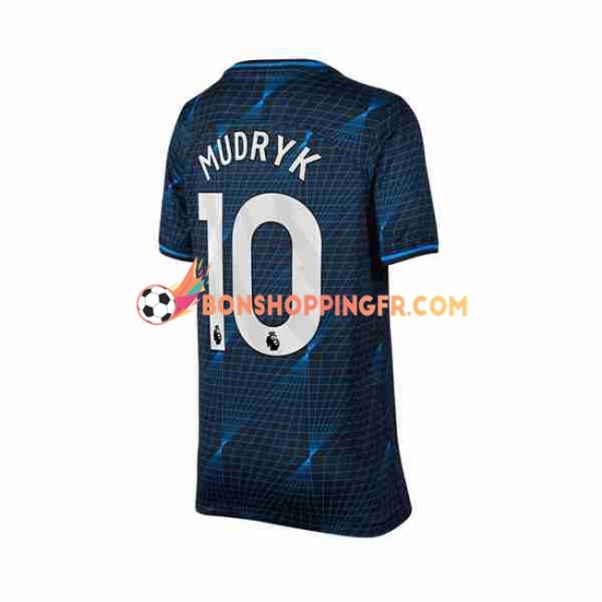Maillot Extérieur Chelsea Mykhaylo Mudryk 10 2023-2024 Manches Courtes Homme