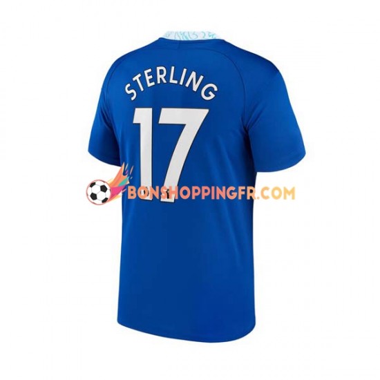 Maillot Domicile Chelsea Raheem Sterling 17 2022-2023 Manches Courtes Homme