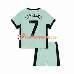 Maillot 3ème Chelsea Raheem Sterling 7 2023-2024 Manches Courtes Jeune Enfant(+shorts)
