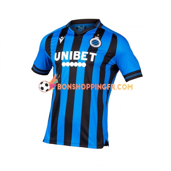 Maillot Domicile Club Brugge 2022-2023 Manches Courtes Homme