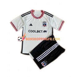Maillot Domicile Colo-Colo 2023 Manches Courtes Jeune Enfant(+shorts)