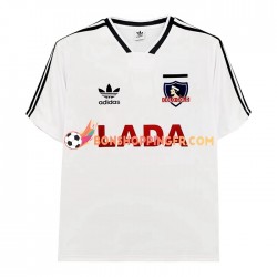 Maillot Rétro Domicile Colo-Colo 1991 Manches Courtes Homme