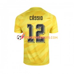 Maillot Extérieur Corinthians Gardien Cassio 12 2023-2024 Manches Courtes Homme