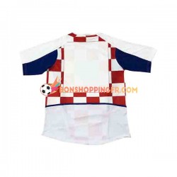 Maillot Domicile Croatie 2002 Manches Courtes Homme
