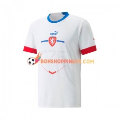 Maillot Extérieur Tchéquie 2022 Manches Courtes Homme