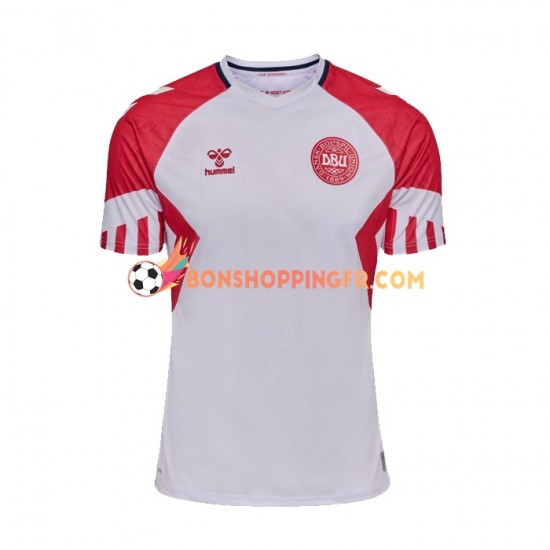 Maillot Extérieur Danemark 2023 Manches Courtes Homme