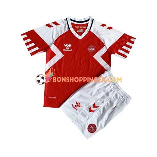 Maillot Domicile Danemark 2023 Manches Courtes Jeune Enfant(+shorts)