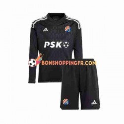 Maillot Extérieur Dinamo Zagreb Gardien 2023-2024 Manches Longues Jeune Enfant(+shorts)