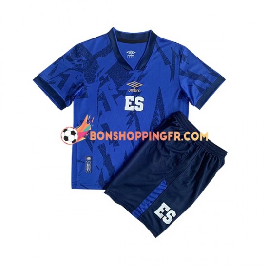 Maillot Domicile EL Salvador 2023 Manches Courtes Jeune Enfant(+shorts)