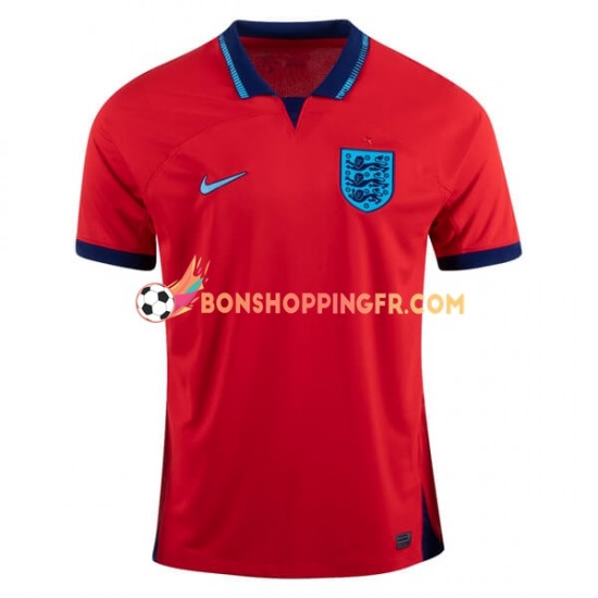 Maillot Extérieur Angleterre Coupe du Monde 2022 Manches Courtes Homme