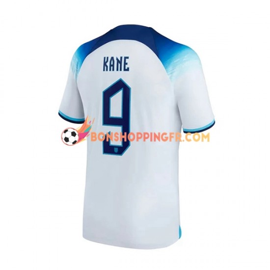 Maillot Domicile Angleterre Kane 9 Coupe du Monde 2022 Manches Courtes Homme