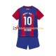 Maillot Domicile FC Barcelone Ansu Fati 10 2023-2024 Manches Courtes Jeune Enfant(+shorts)