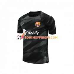 Maillot Extérieur FC Barcelone Gardien 2023-2024 Manches Courtes Homme