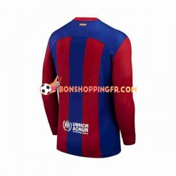 Maillot Domicile FC Barcelone 2023-2024 Manches Longues Homme