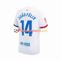 Maillot Extérieur FC Barcelone Joao Felix 14 2023-2024 Manches Courtes Homme