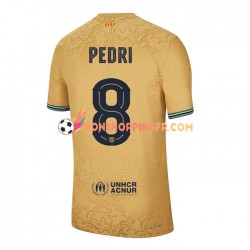 Maillot Extérieur FC Barcelone Pedri 8 2022-2023 Manches Courtes Homme