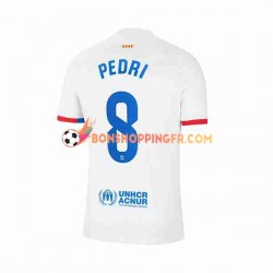 Maillot Extérieur FC Barcelone Pedri 8 2023-2024 Manches Courtes Homme