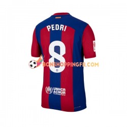 Maillot Domicile FC Barcelone Pedri 8 2023-2024 Manches Courtes Homme
