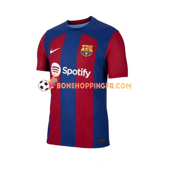Maillot Domicile FC Barcelone Robert Lewandowski 9 2023-2024 Manches Courtes Homme